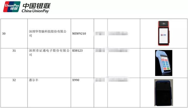 pos机套现：最新！48款智能云POS银联认证产品列表